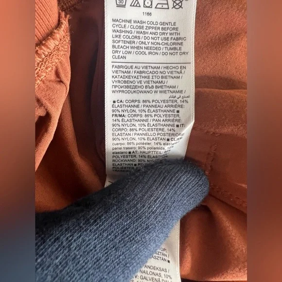 NWOT Athleta Women’s Passenger M/T  Wide Leg Rust Jumpsuit - Picture 11 of 11